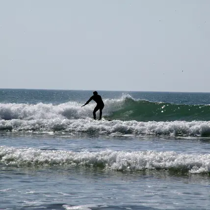 Strand Les Grenettes und Surfen