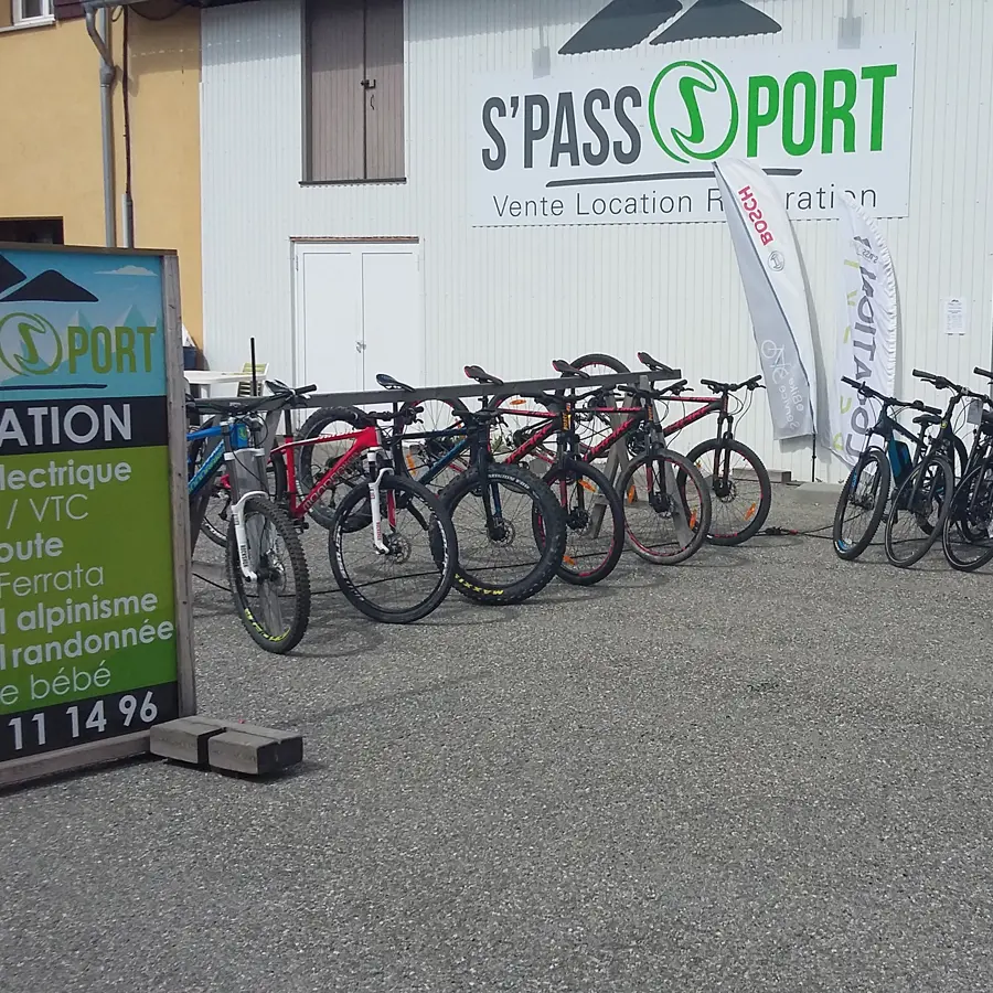 S'Pass Sport, magasin de vente, location et entretien d'équipements sportifs