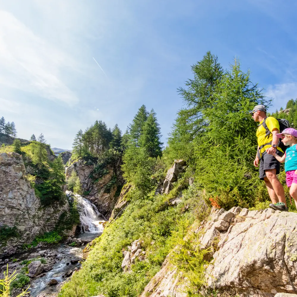 Saut du Laïre, vallée du Champsaur