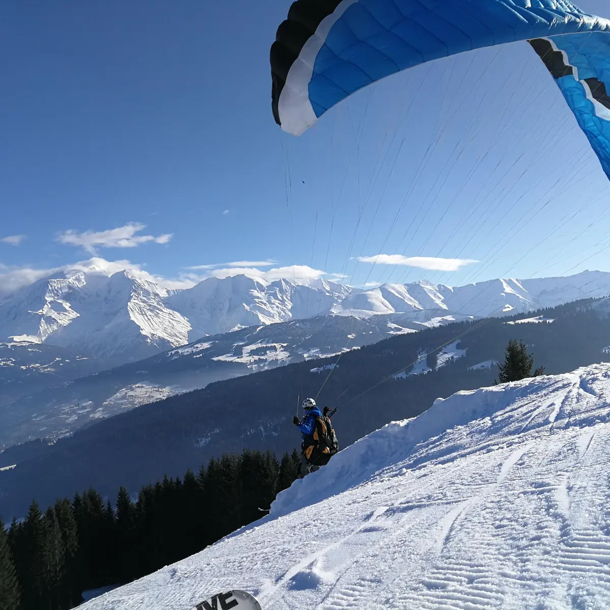 Parapente à ski