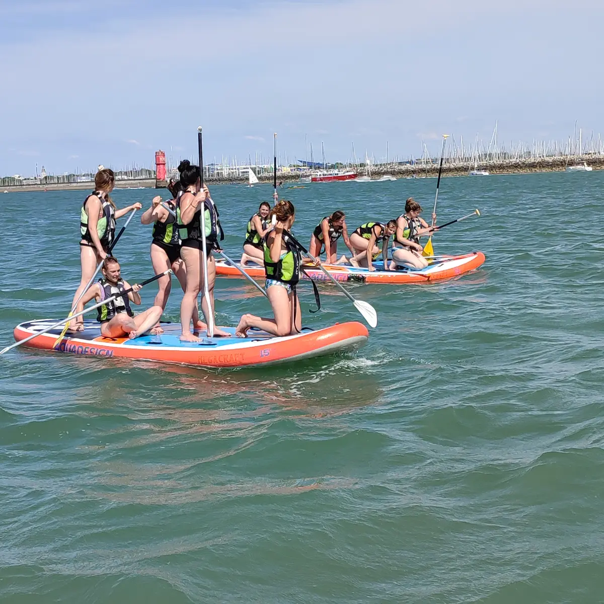 Sortie en paddle géant
