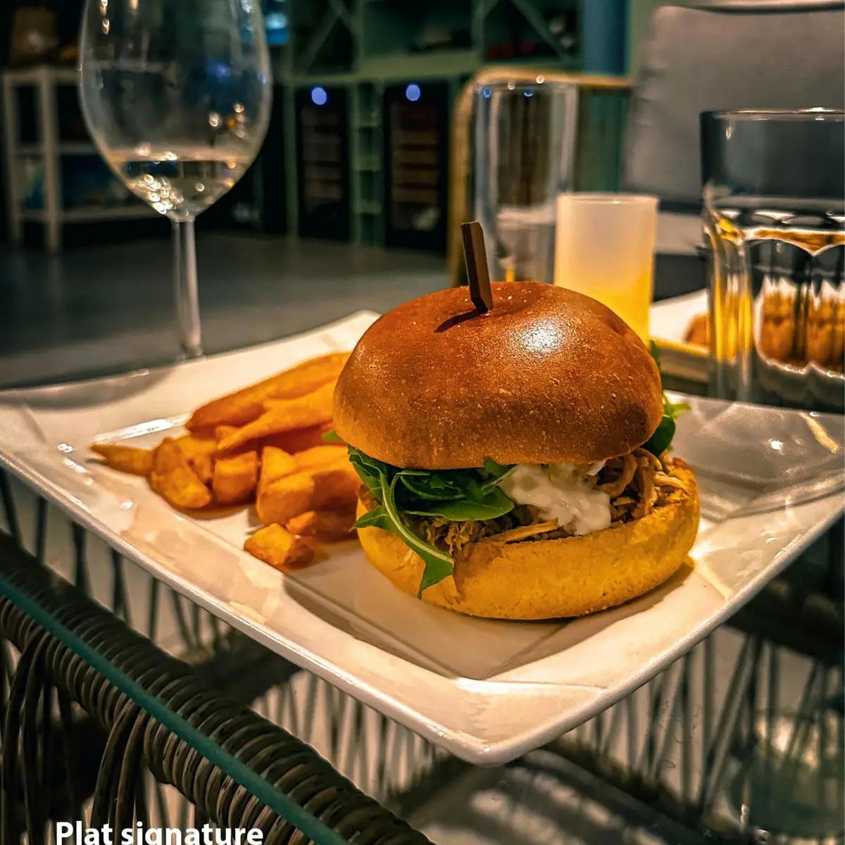 burger plat signature