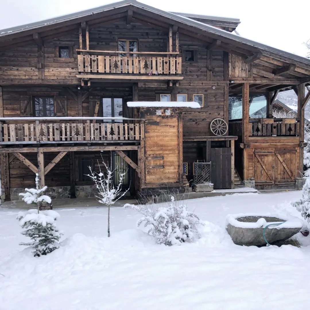 le chalet en hiver