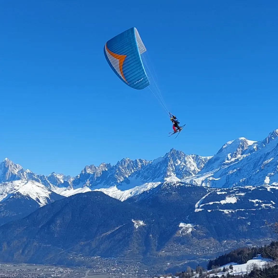 Parapente à ski