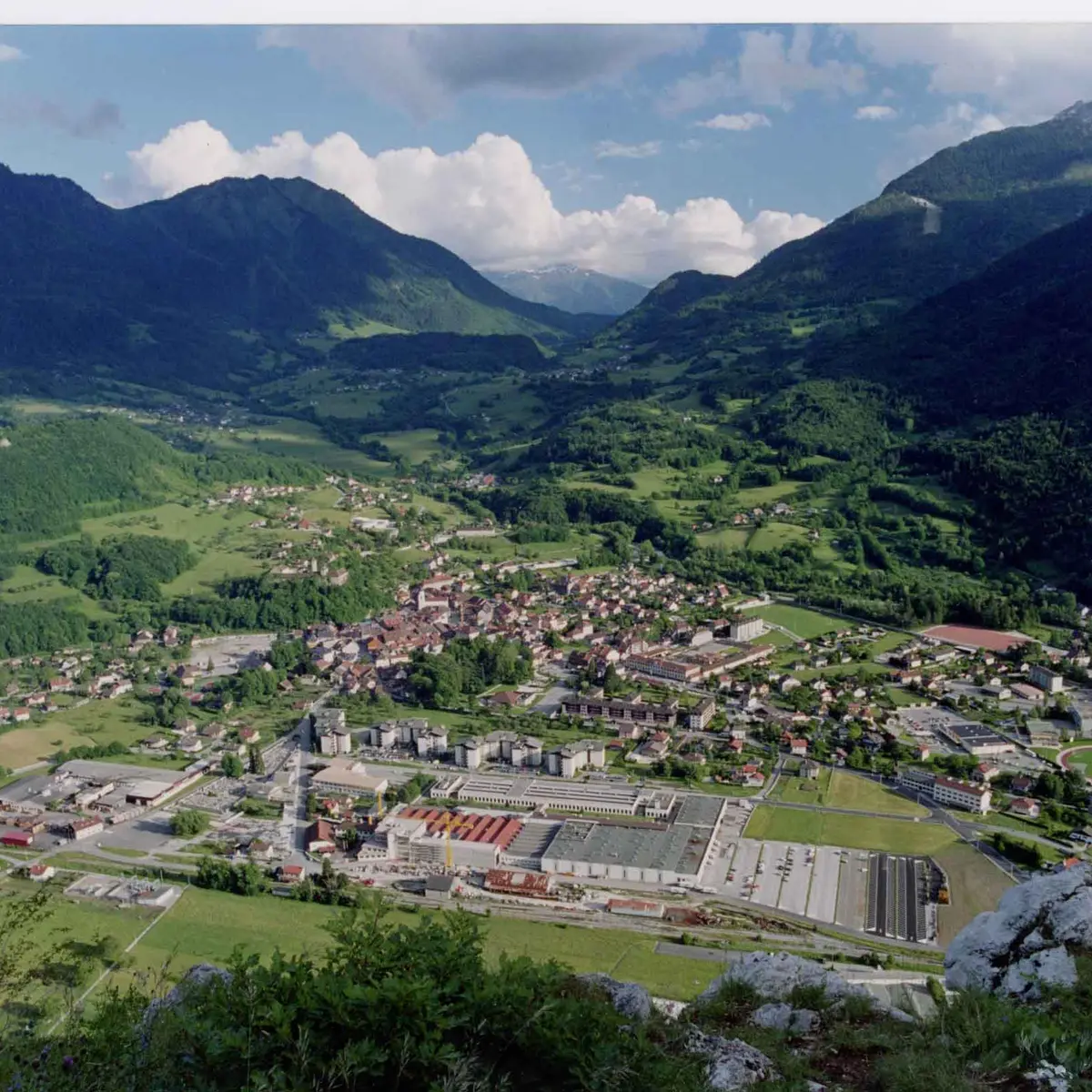 Vue depuis le Roc de Viuz