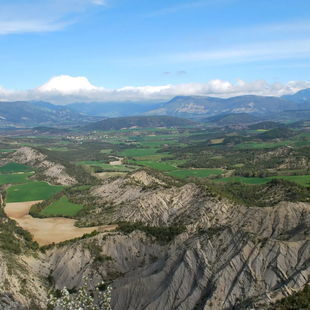 Panorama sur les marnes