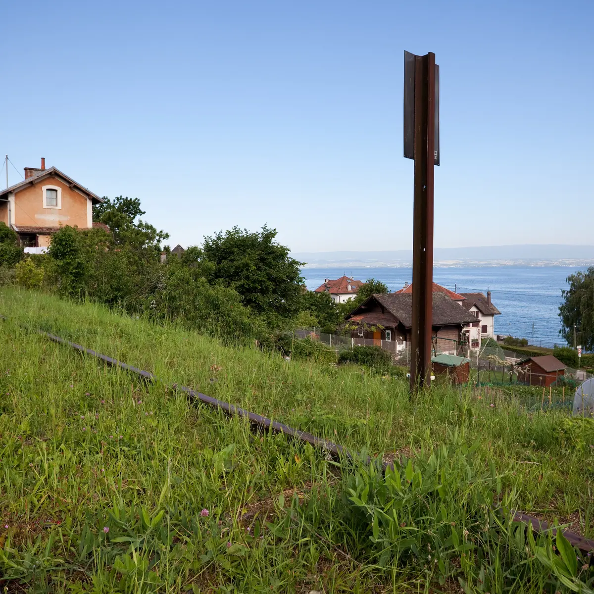 vue sur le village - Gare de Maxilly