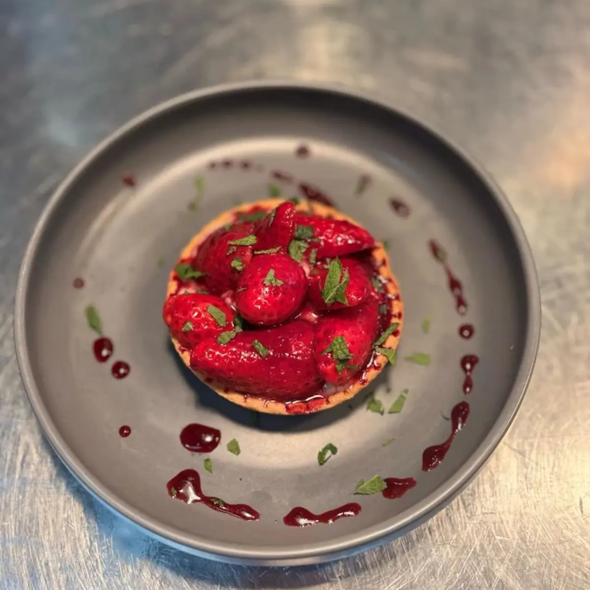 tartelette à la fraise