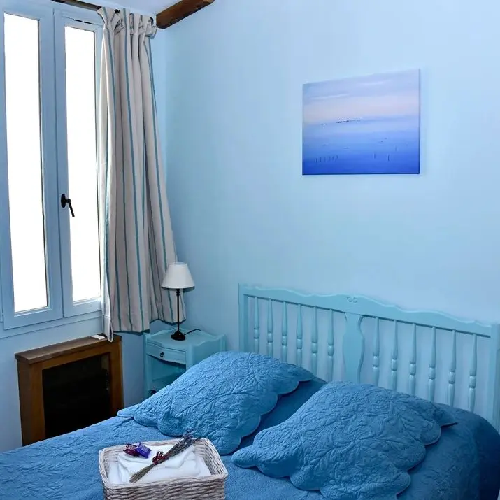 Chambre double bleue