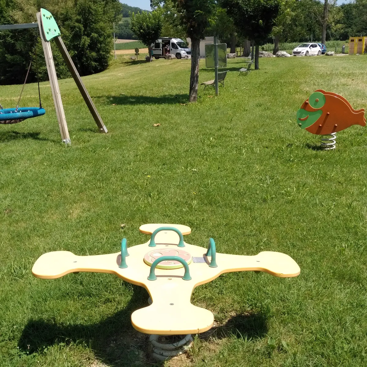 aire de jeux de Lauzerte