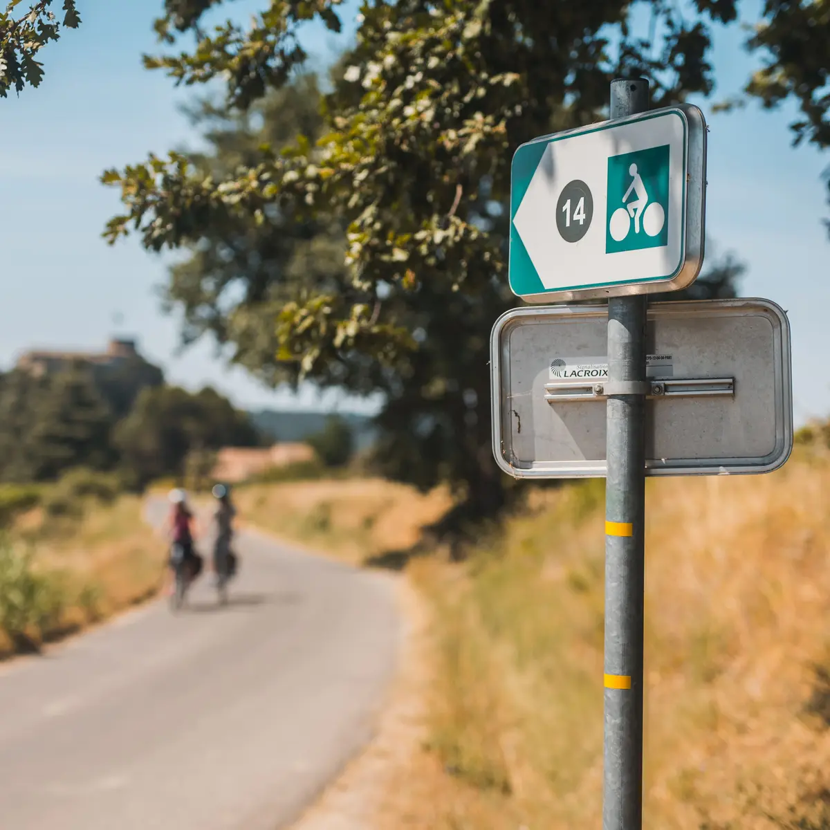 Pays d'Aigues à vélo - Balisage