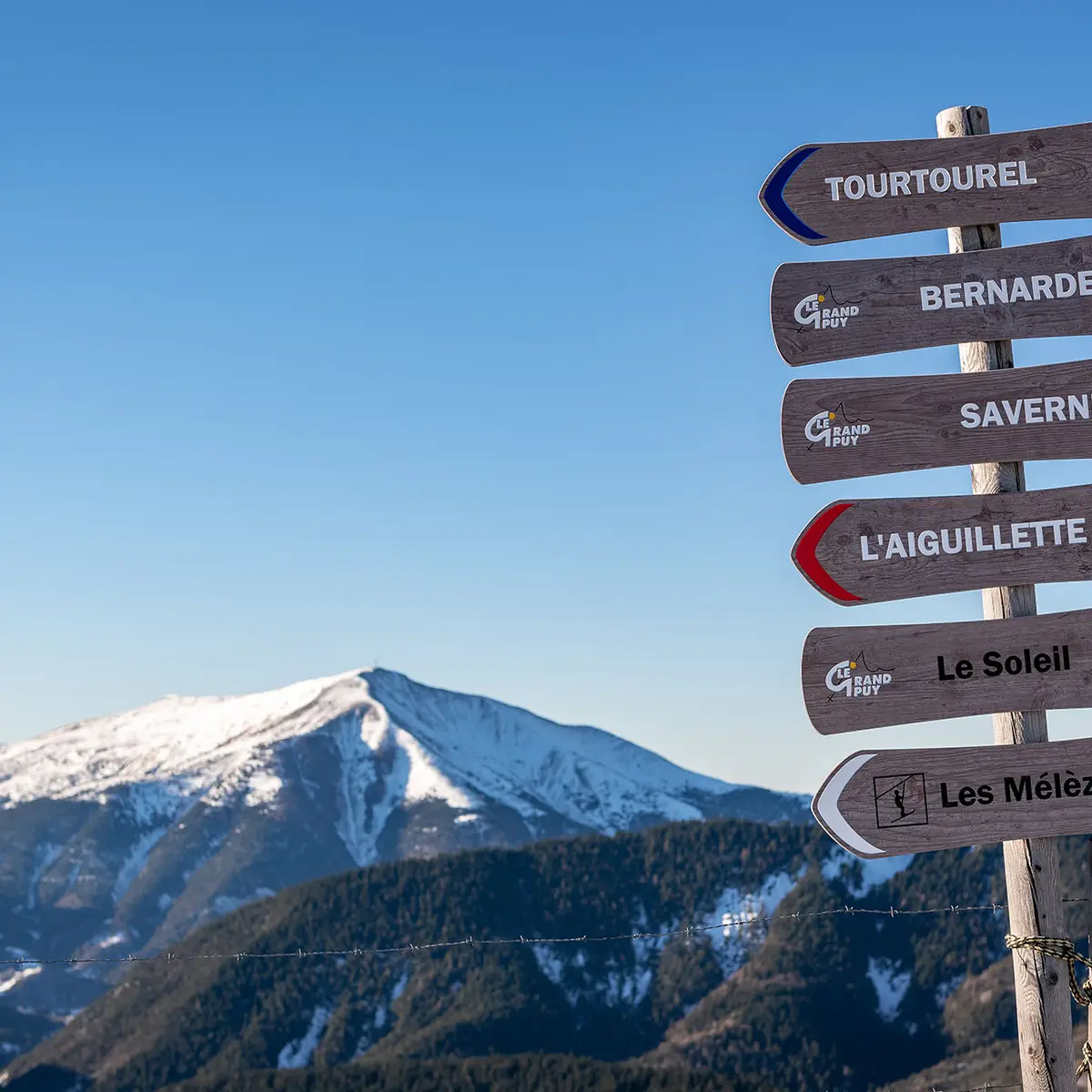 Le Grand Puy dans la vallée de la Blanche