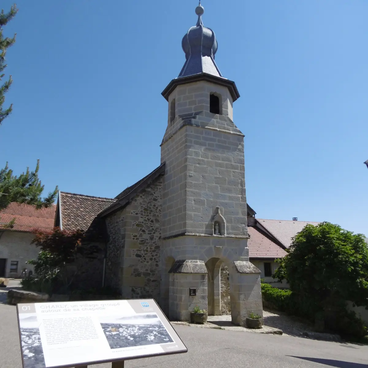 Chapelle de Charly Parcours patrimoine d'Andilly