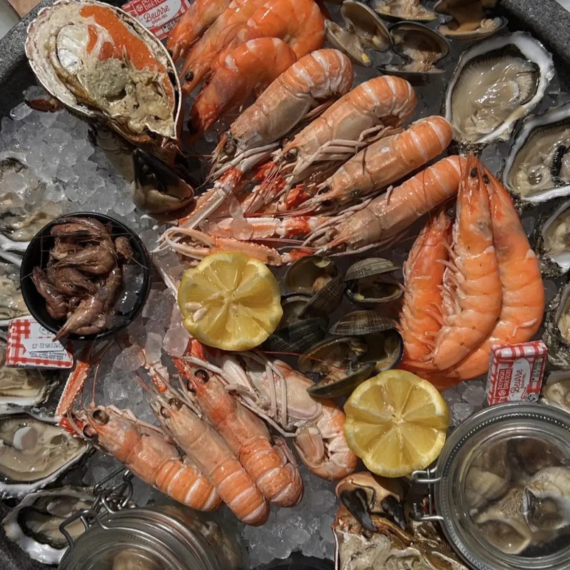Plateau de fruits de mer