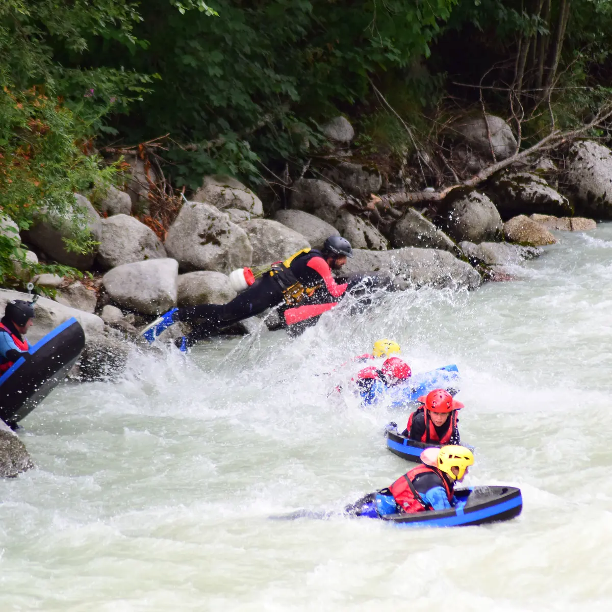 Evolution2-Chamonix-Hydrospeed action