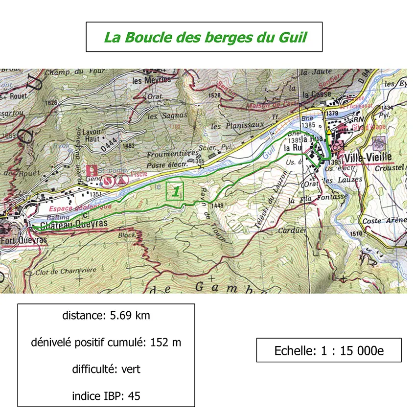 Boucle des berges du Guil