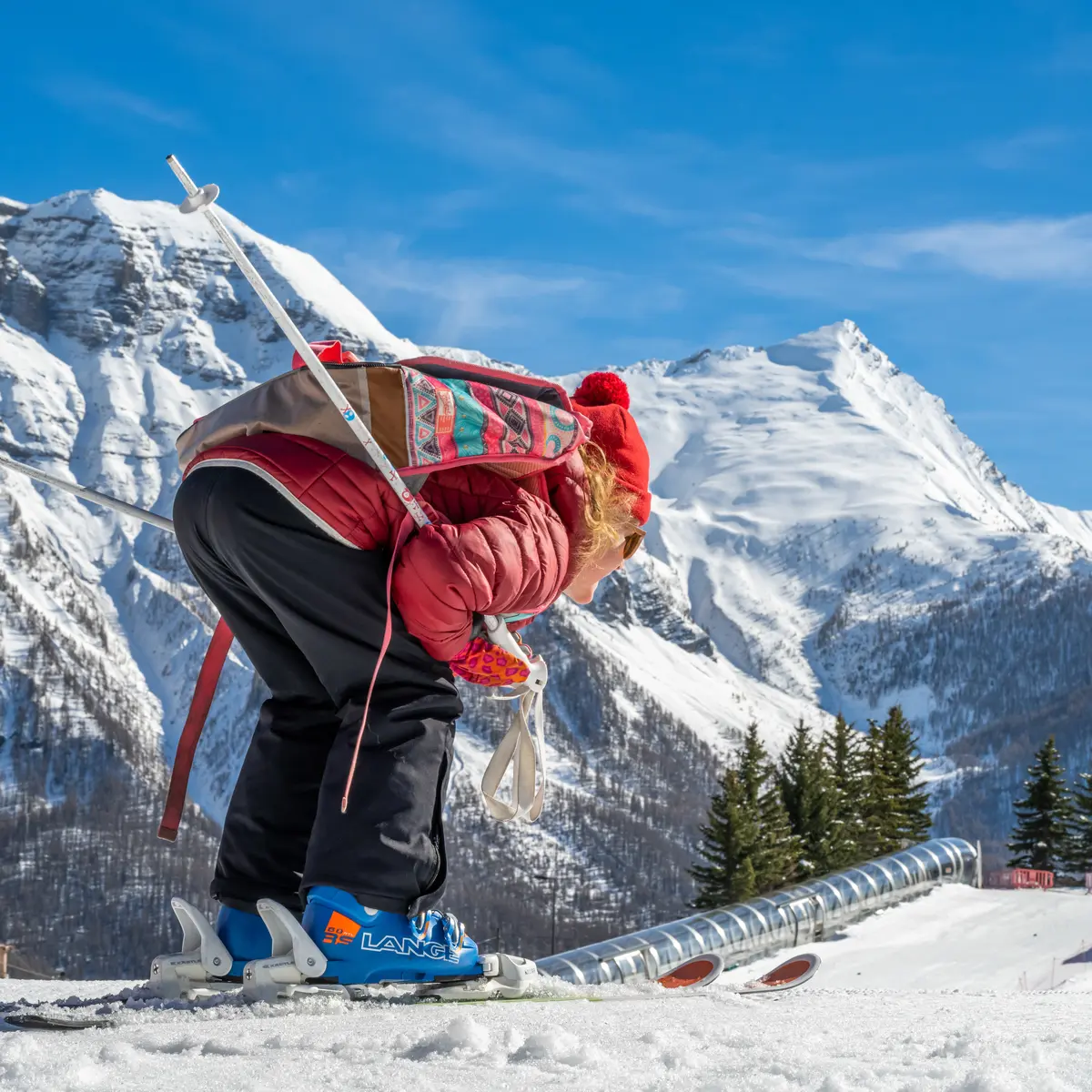 Cartable à la neige