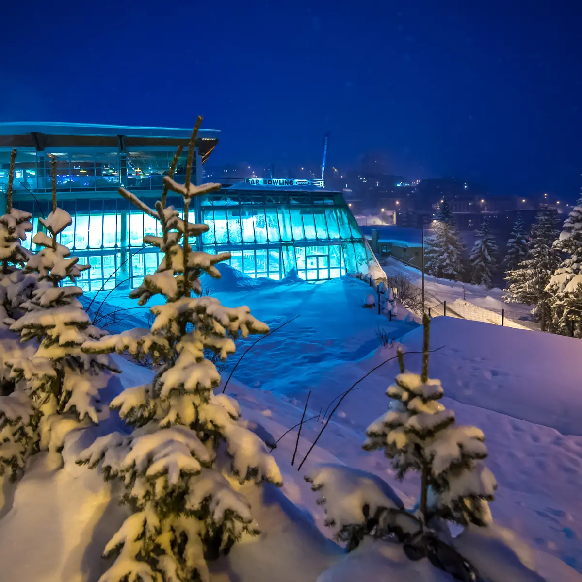 Complexe de Loisirs & Détente en nocturne