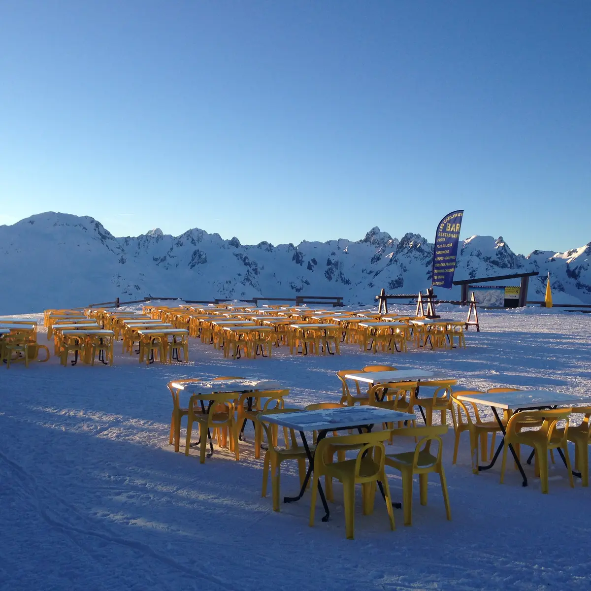 terrasse hiver Carlines
