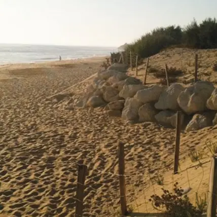Strand von Les Grenettes und Dünen