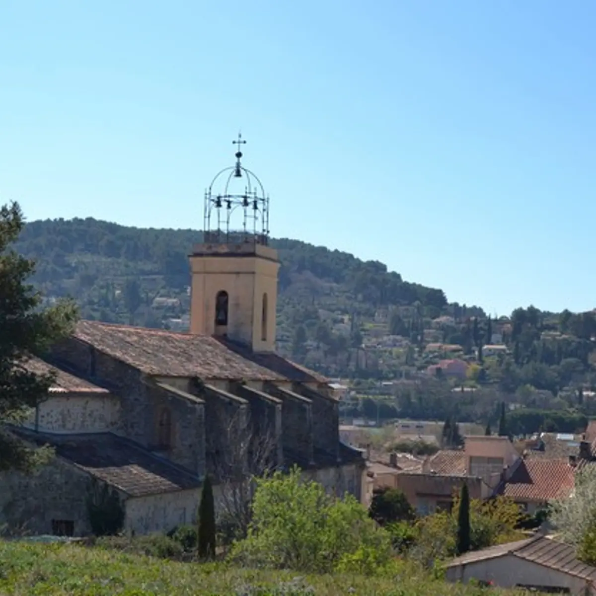 L'arrière de l'église