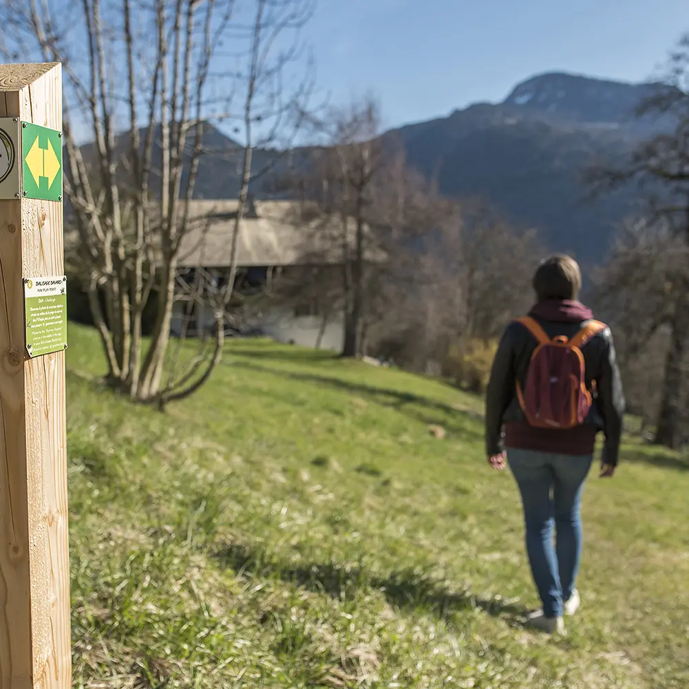 Sentier ludique Seytroux à la loup's