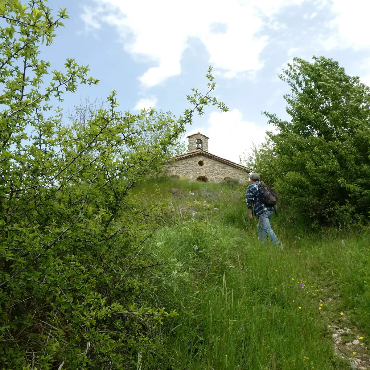 Montée vers la chapelle