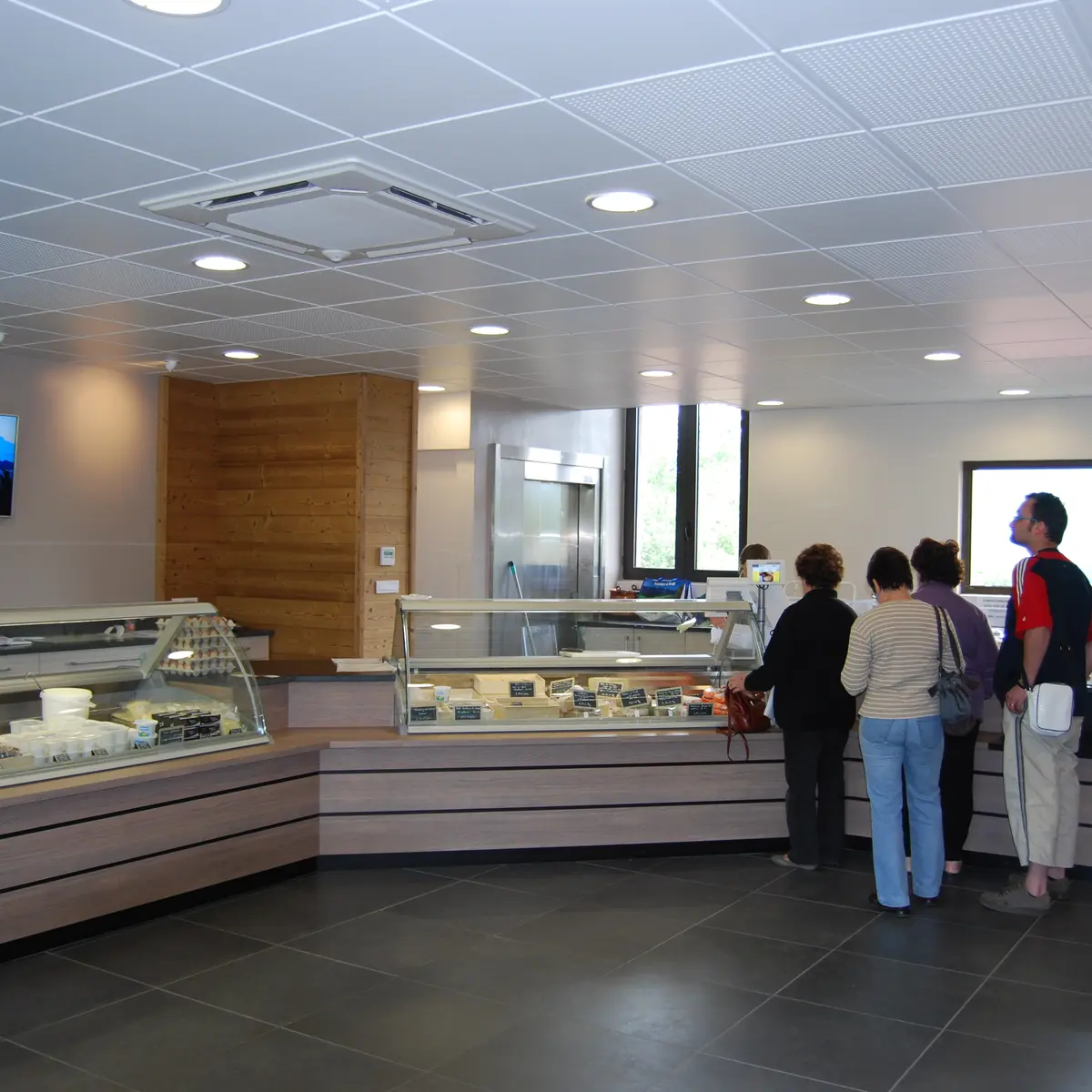 magasin de vente de la coopérative