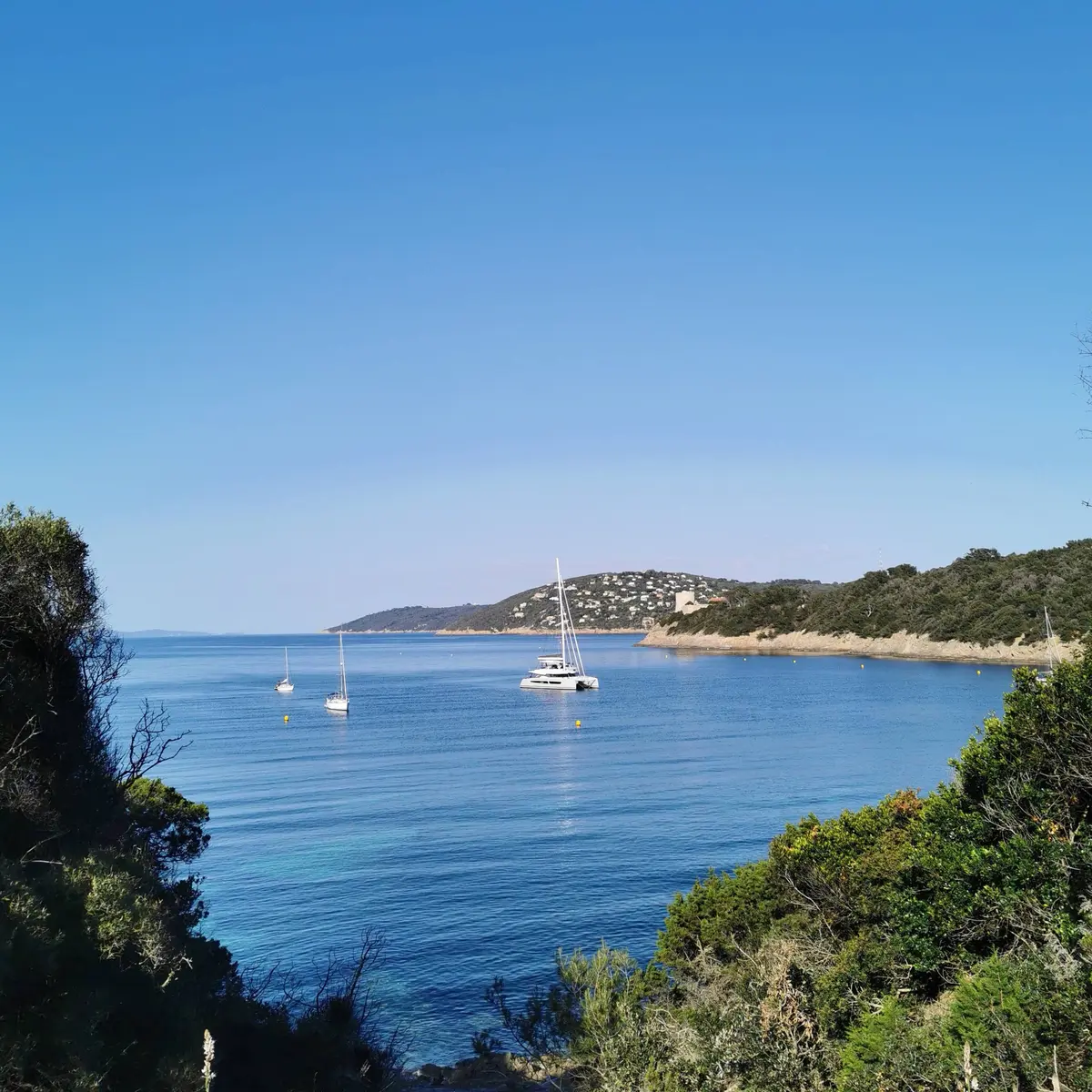 Vue sur la baie de Port Man
