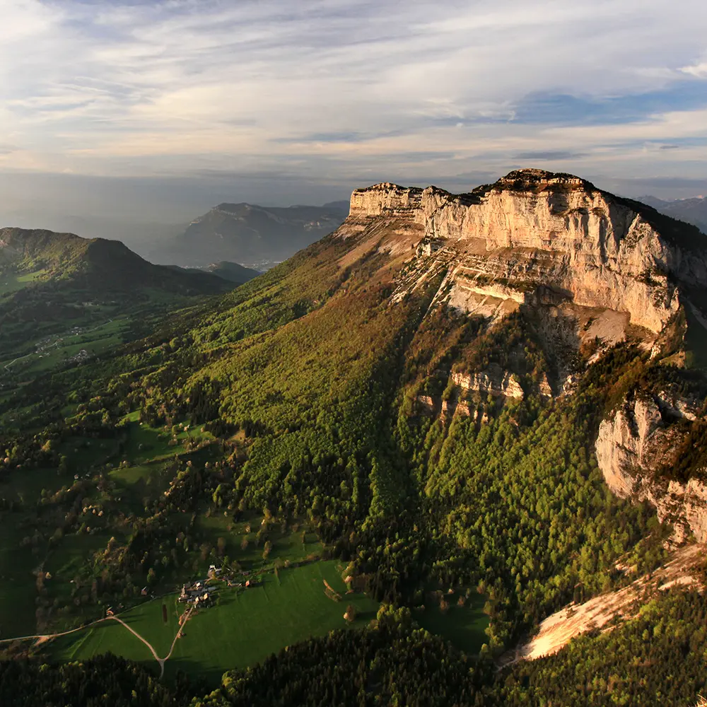 Le Mont Granier depuis le Pinet