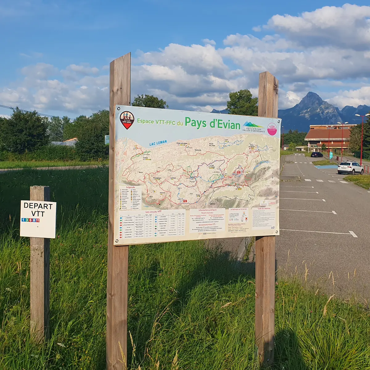 Départs VTT Collège du Gavot