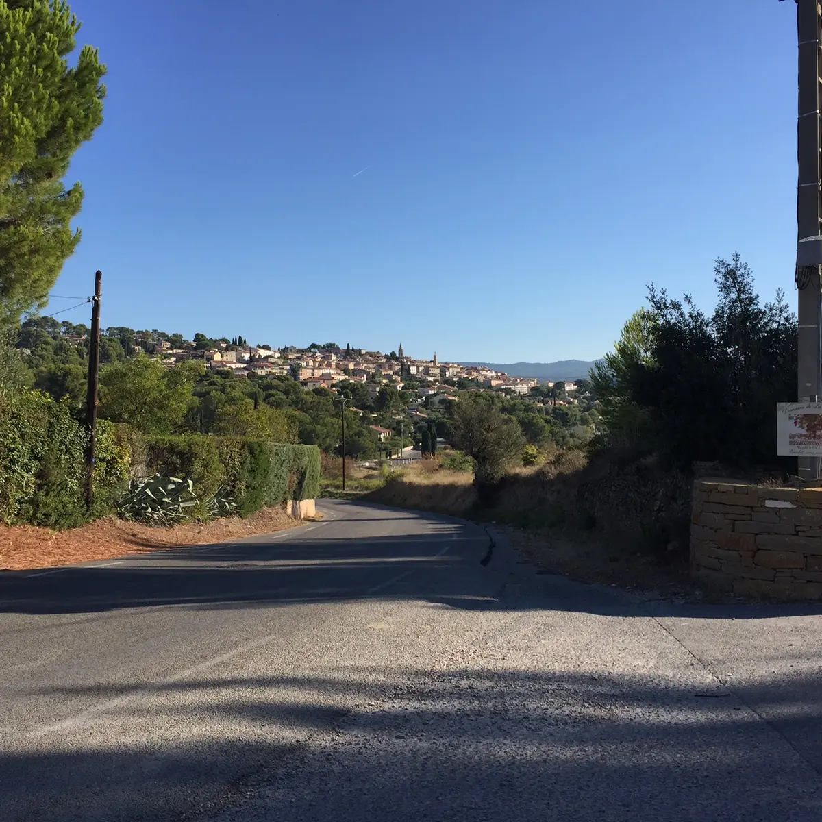 Village view from St Côme