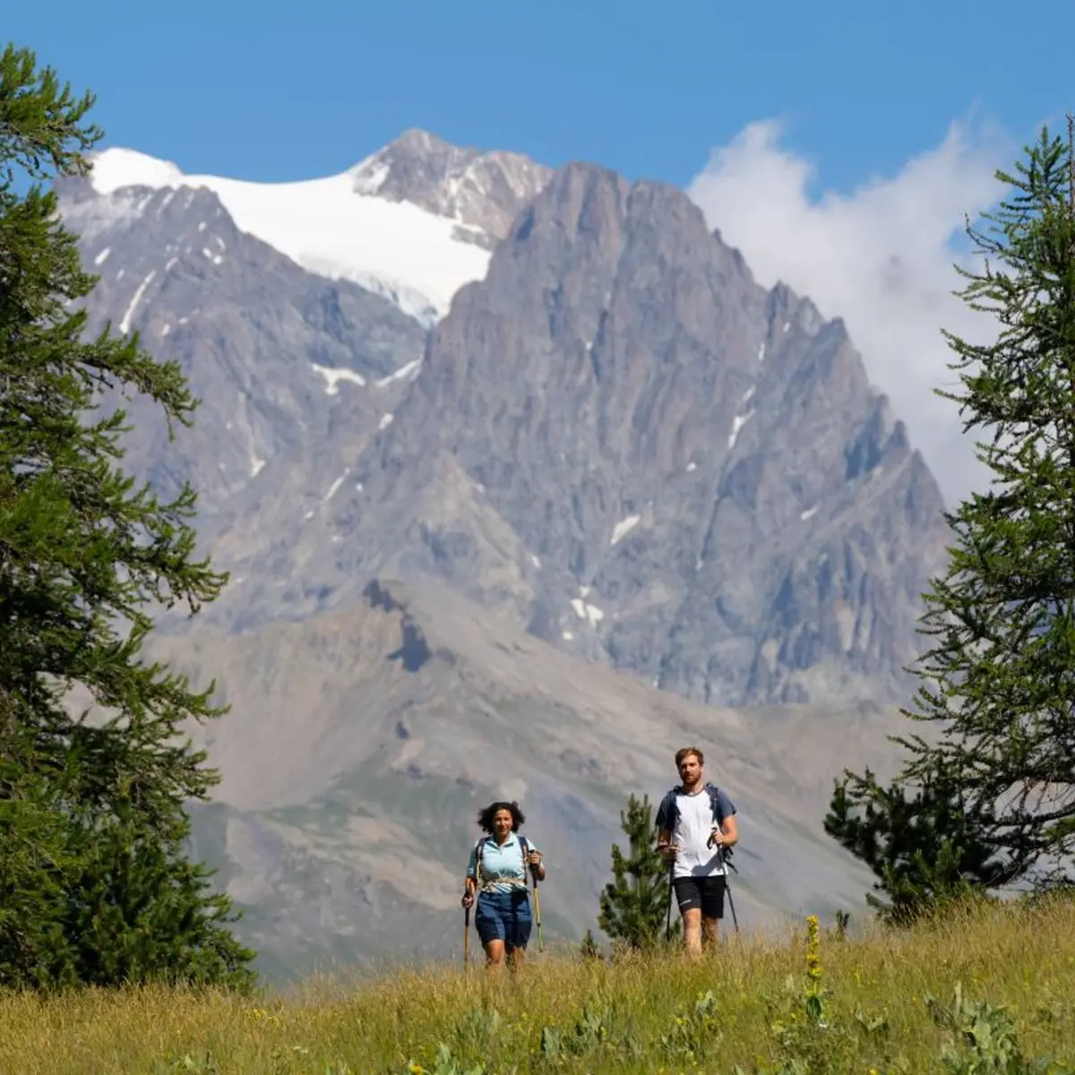 Au col de la Pousterle