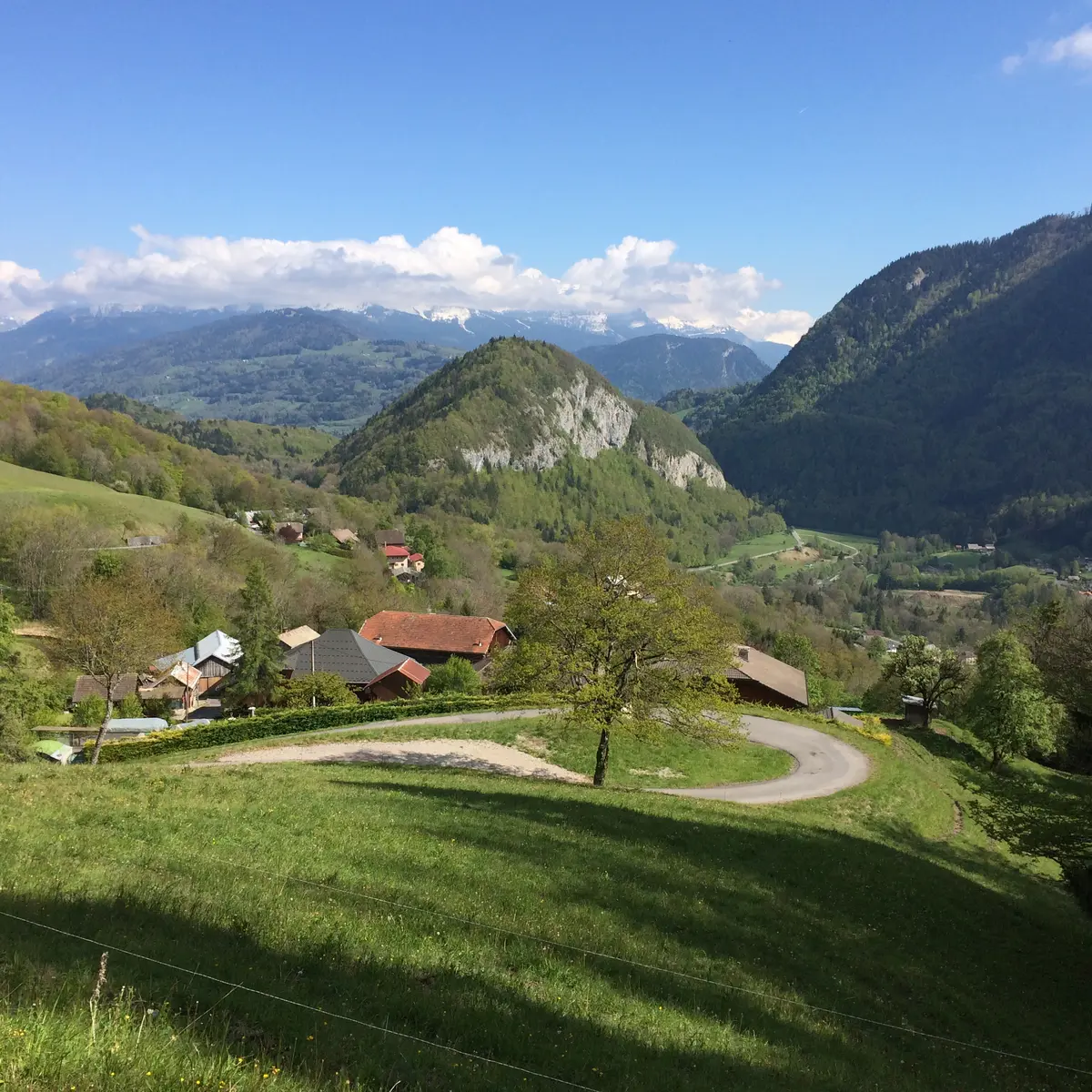 Vue depuis la Chapelle St Grat