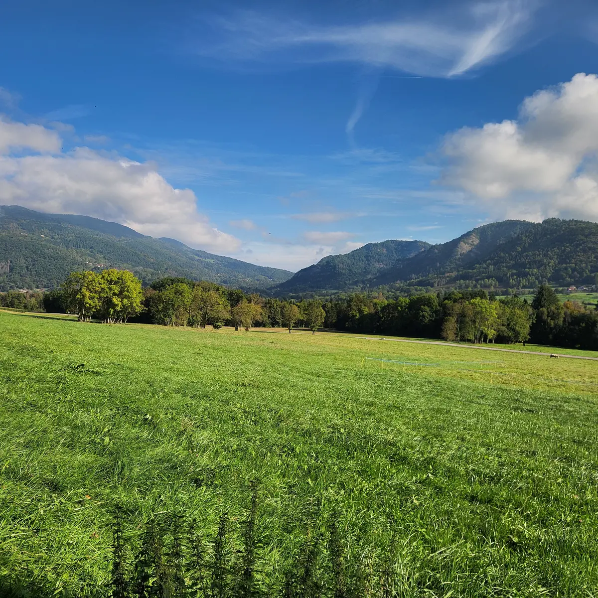Vue sur le Vouan et les Voirons