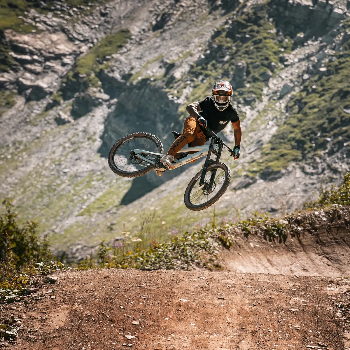 Piste VTT la Vink line- Partie Supérieure