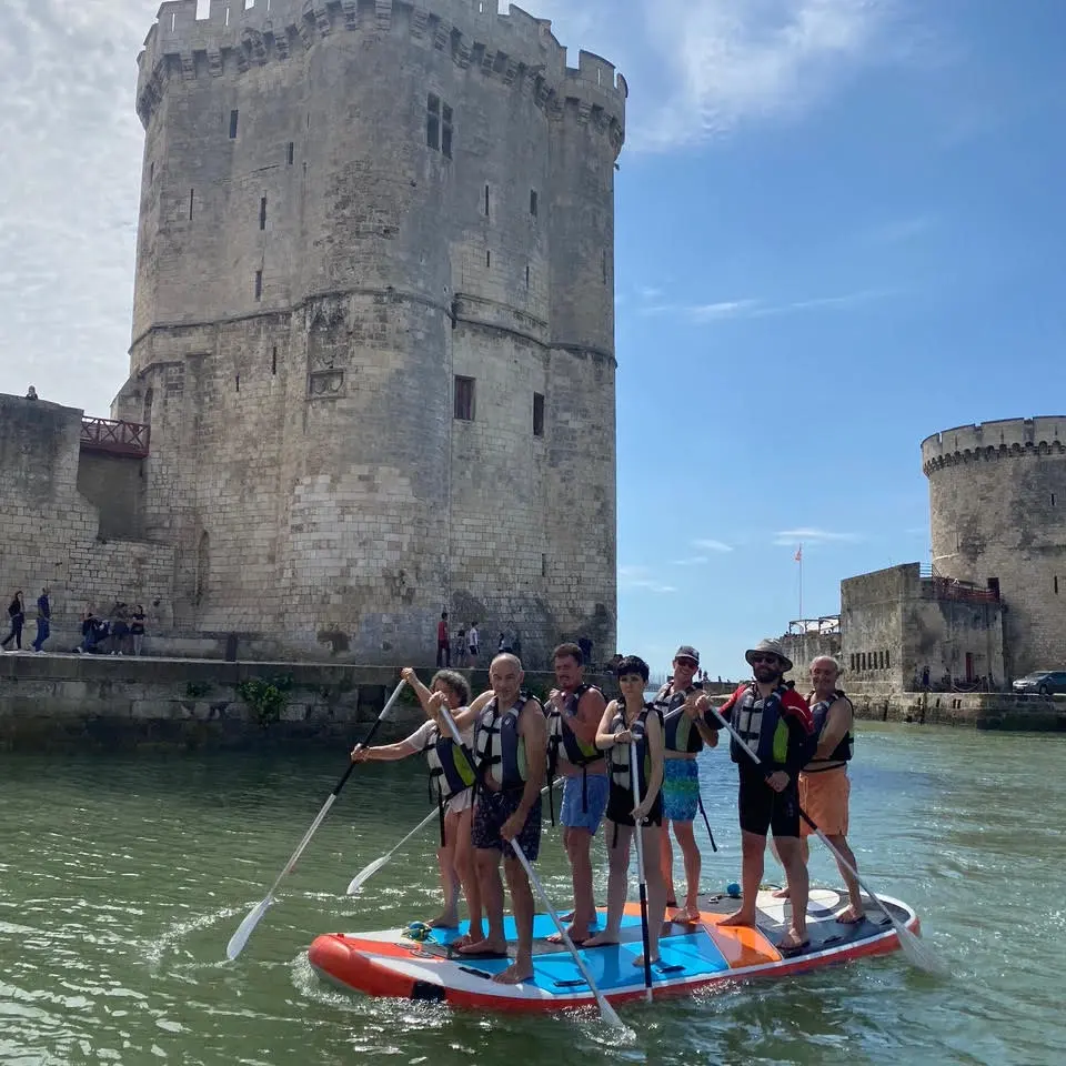 Sortie en paddle géant