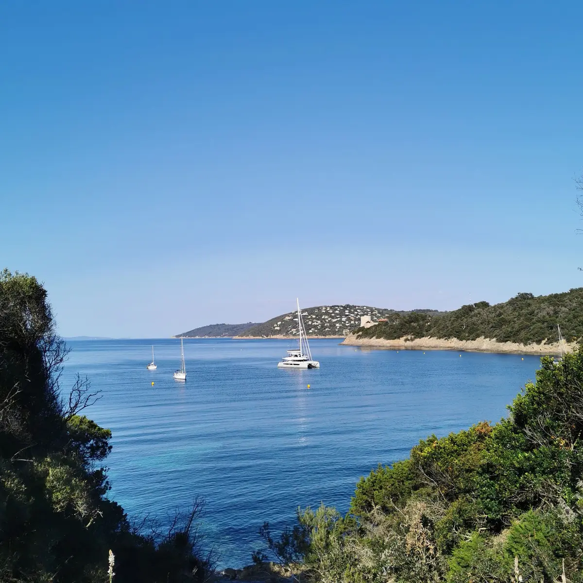 Vue sur la baie de Port Man