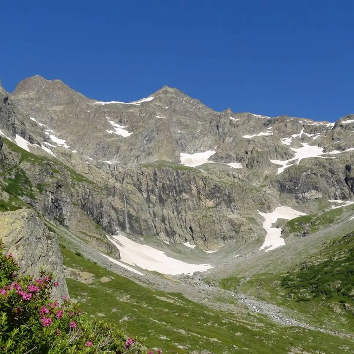 Le vallon de Jas Lacroix, sur la commune de Vallouise