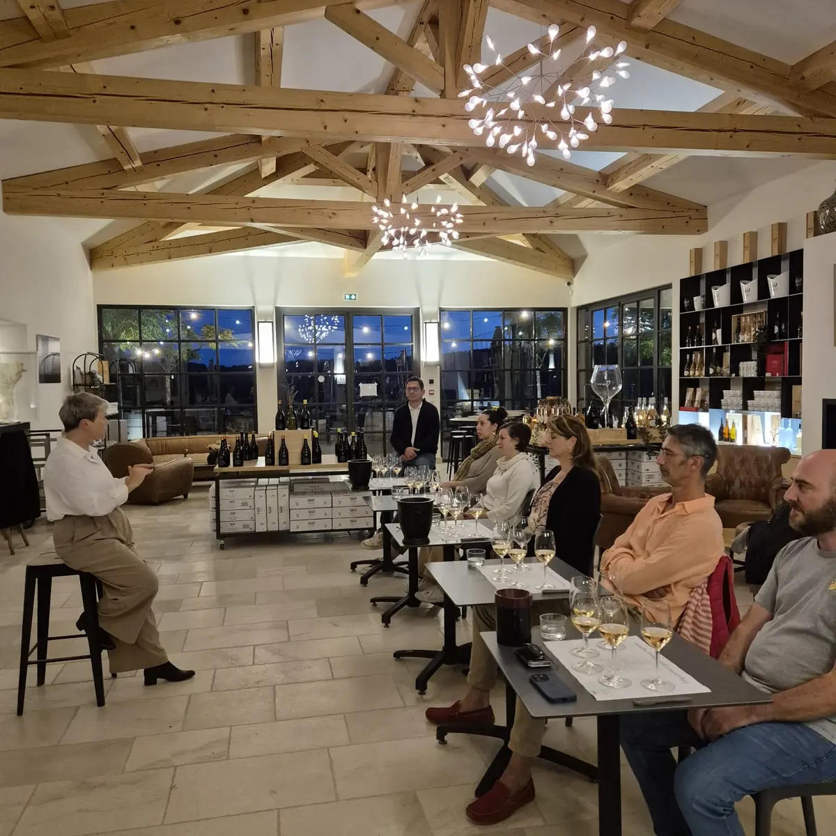 De la vigne au verre au Château de Sannes