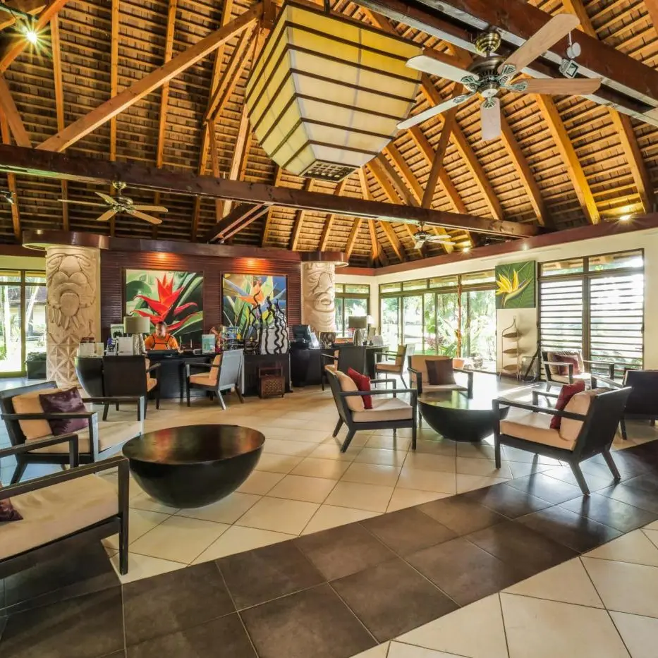 intérieur, bar, Hôtel Tieti, Poindimié