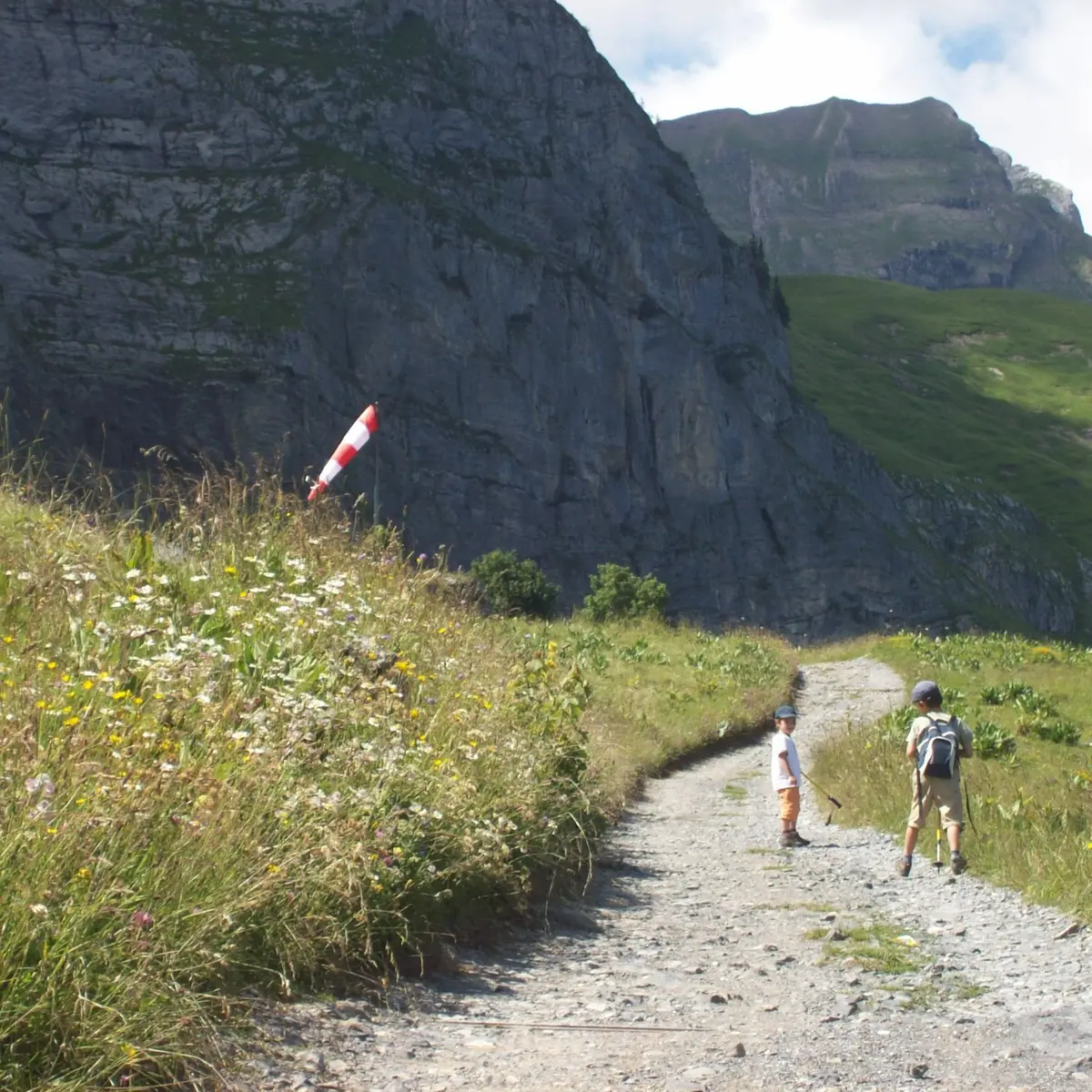 arrivée à l'altisurface