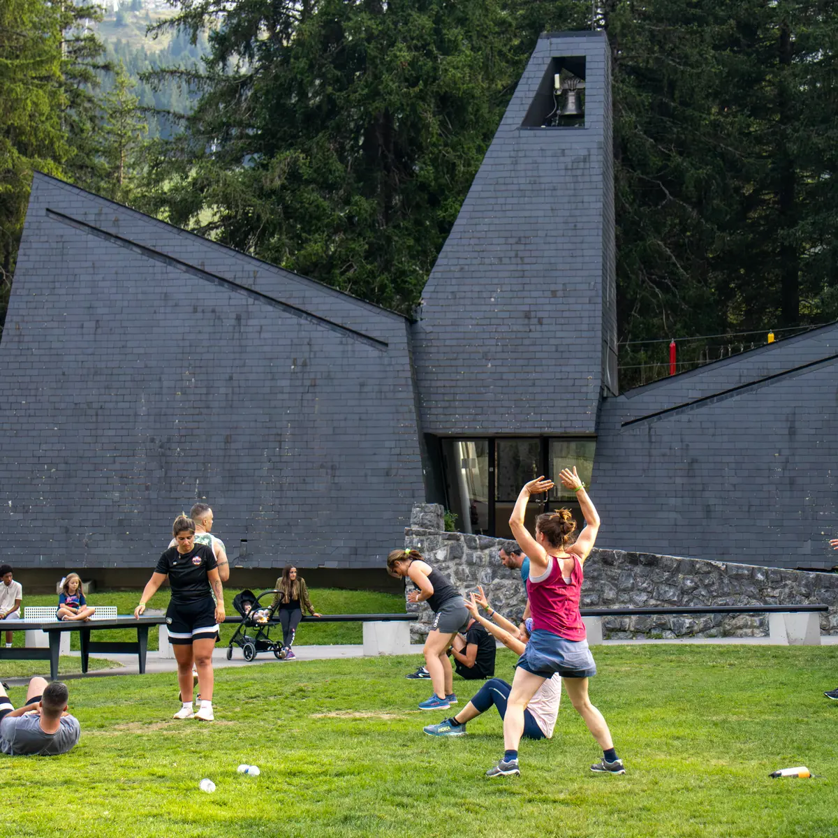 Cours collectif de cross training