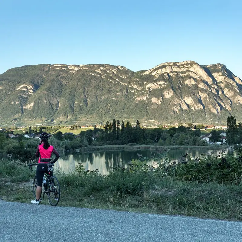 vélo aux pieds des bauges