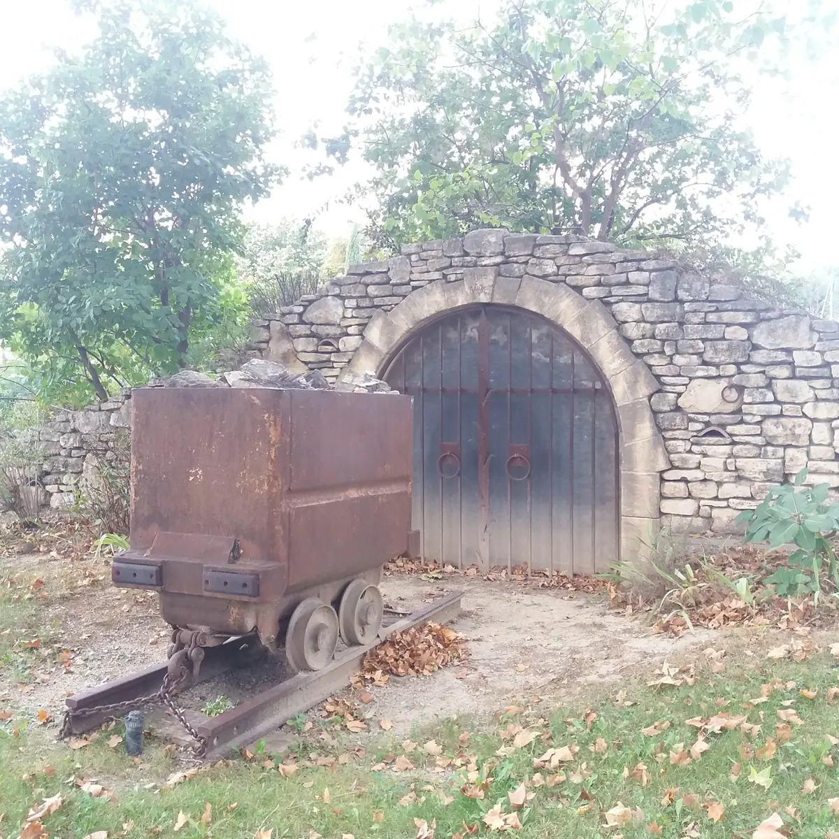 Wagonnet, draisine, entrée