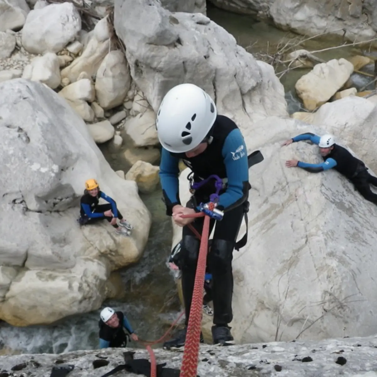 Descente canyon