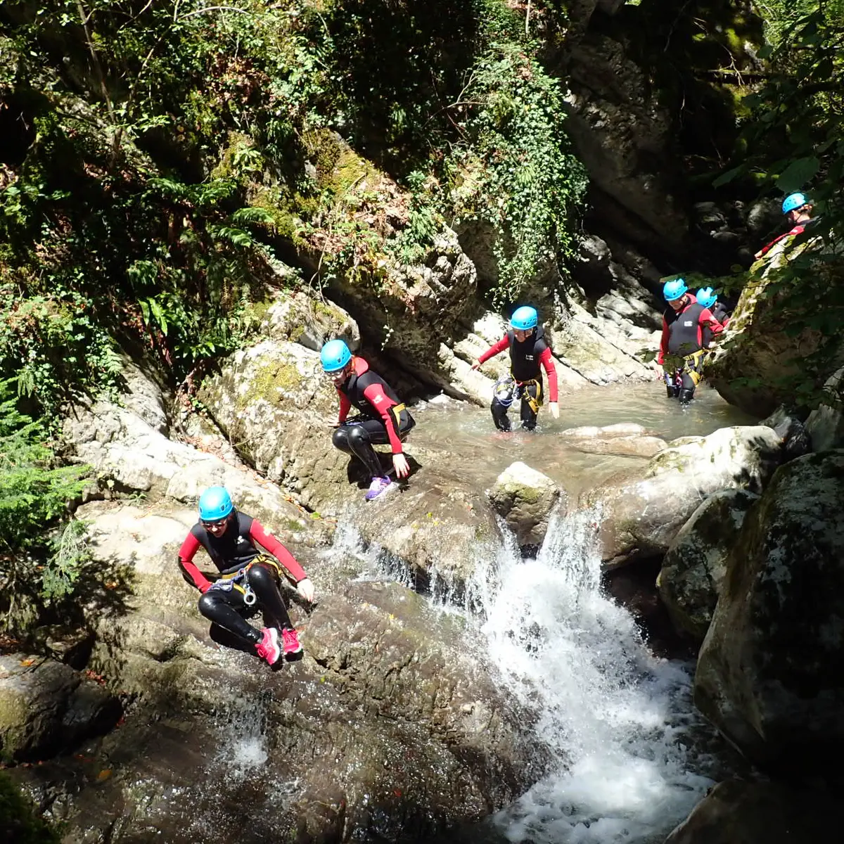 Canyon sensations : parcours 2h30 - Montmin_Faverges-Seythenex