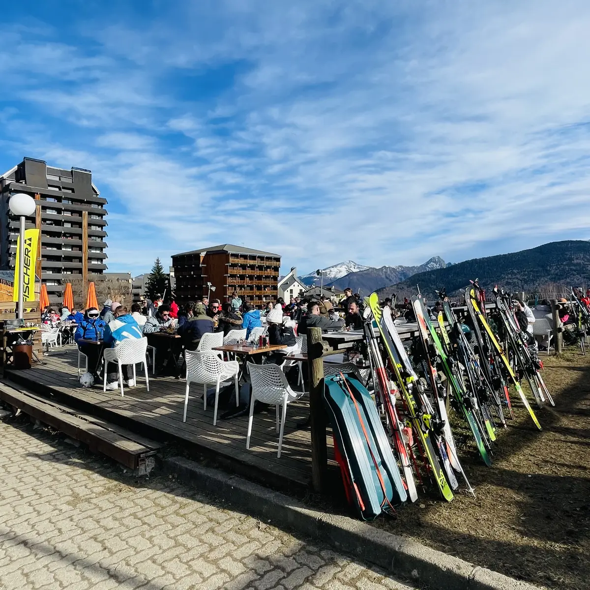 Terrasse avec vue