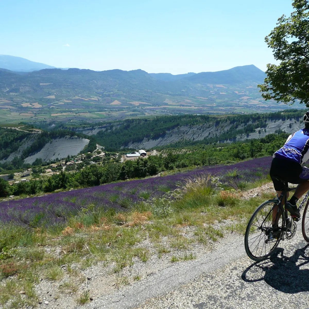 Col de Soubeyrand depuis St Sauveur Gouvernet