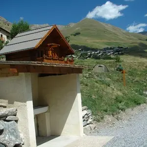 Intérieur du Camping en été